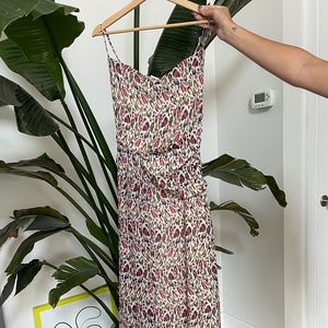 Majorelle Talia Leopard Maxi Dress, Size Small